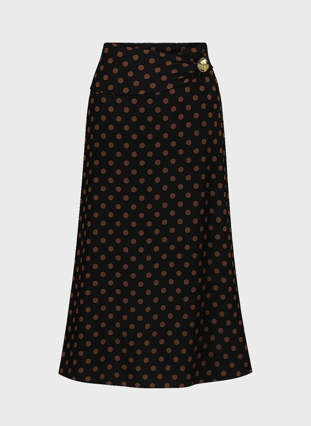 Falda larga estampada, con detalle de aplique en lateral de la cintura, y con goma en parte trasera de la cintura.
Composición: 100% Viscosa.
Se recomienda lavar a mano o en lavadora hasta 30º. No usar lejía, planchar suavemente del revés hasta 110º y no usar secadora.