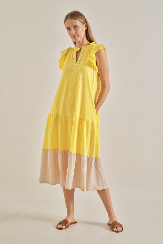 Vestido Amarillo SCORZZO