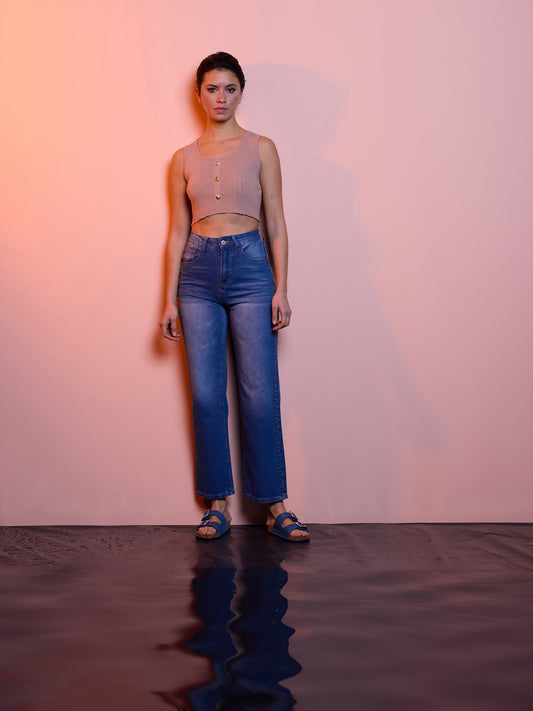 Pantalón Vaquero Tachuelas SMF