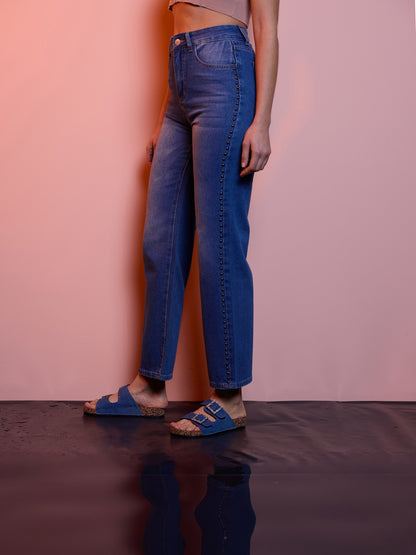 Pantalón Vaquero Tachuelas SMF