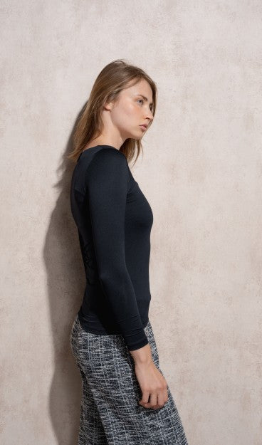 Camiseta Escote Cuadrado M/L SMF