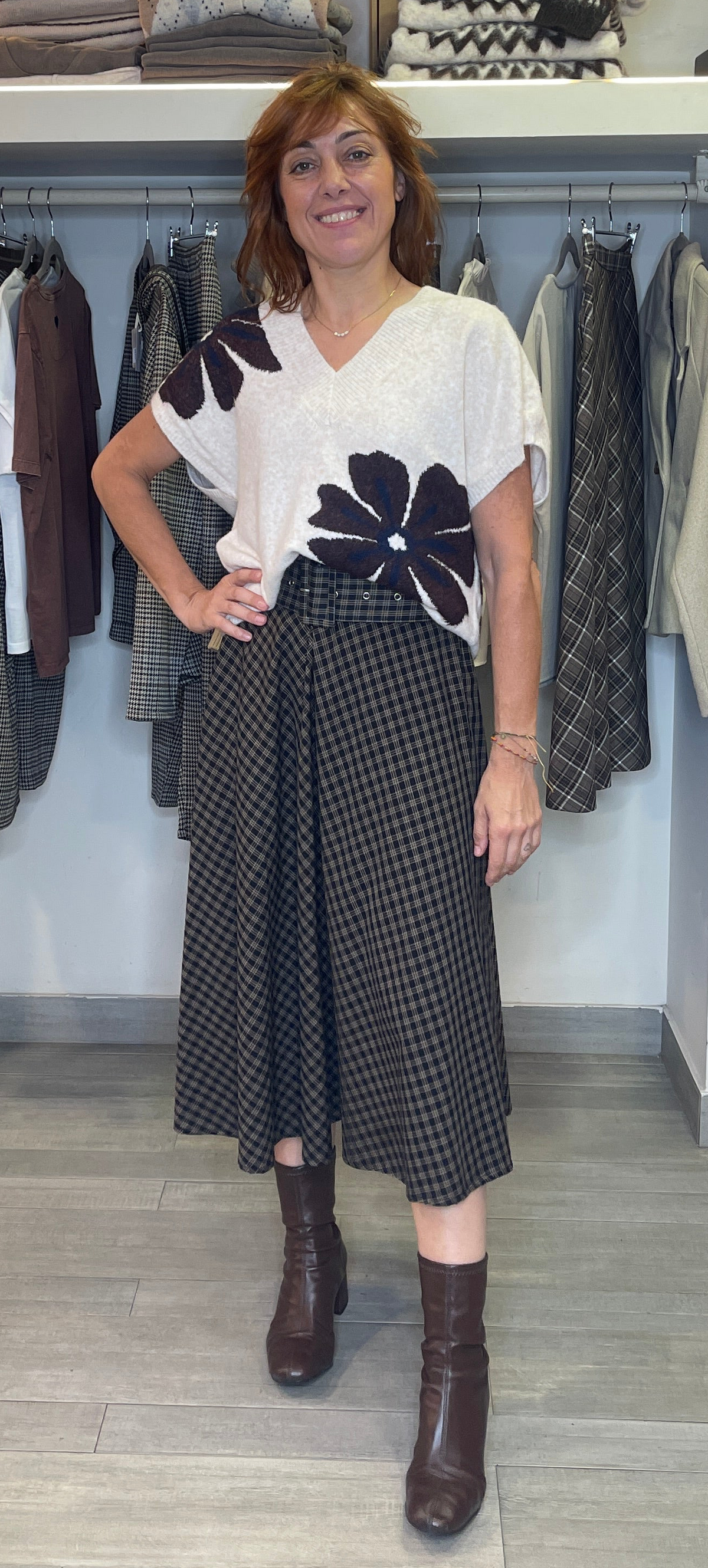 Falda Cuadros ATIPYCA