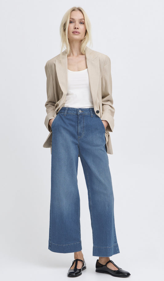 Pantalón BYKOMMA CROPPED BYOUNG