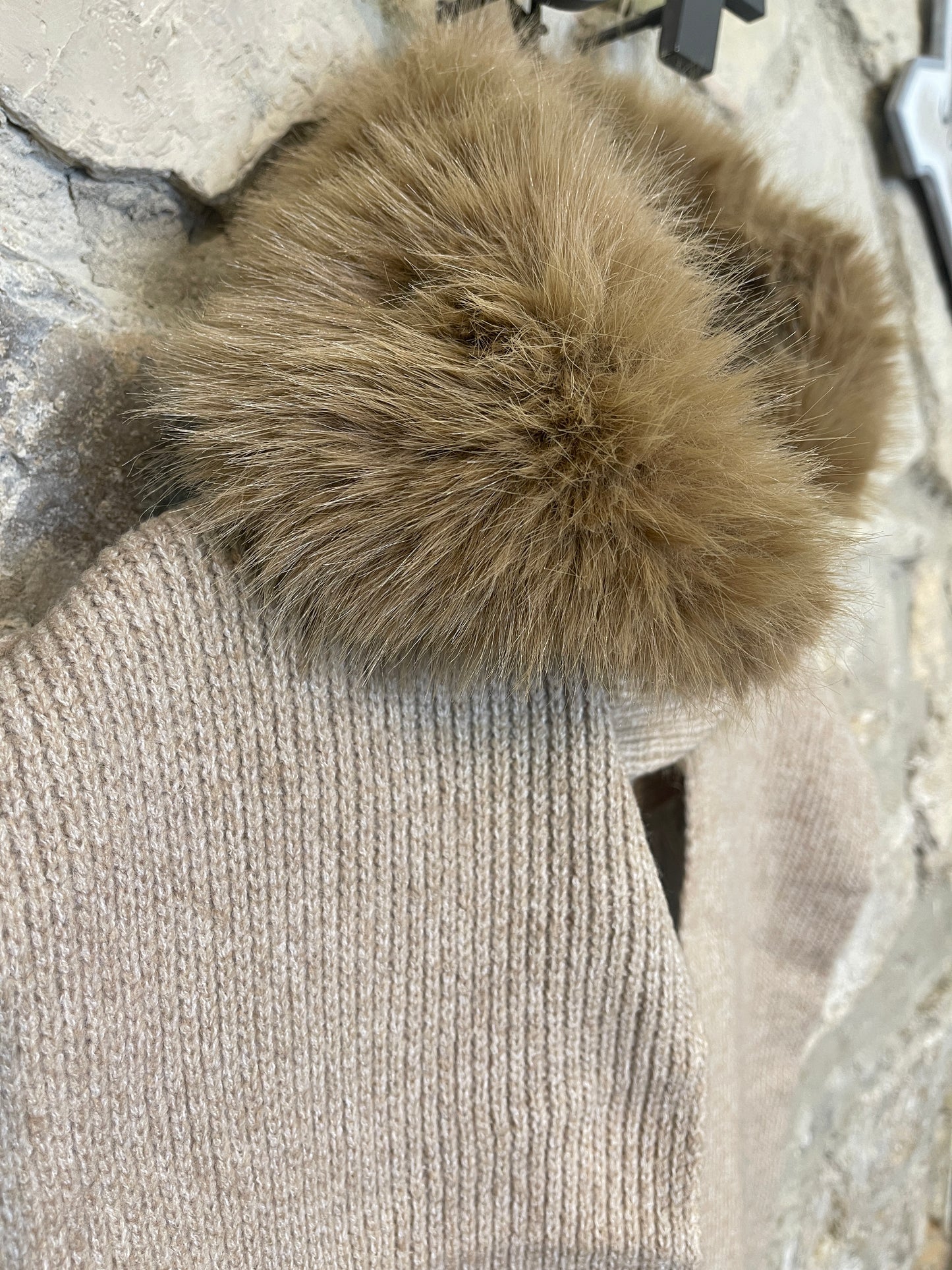 BALACLAVA BUFANDA CON PELO