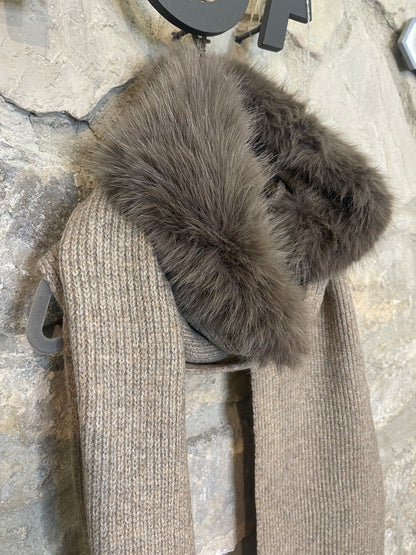 BALACLAVA BUFANDA CON PELO