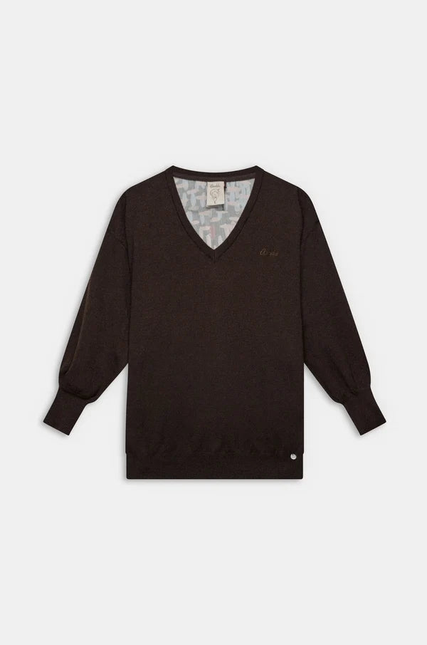 Jersey con espalda a contraste ANEKKE