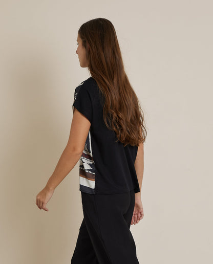 Camiseta Estampado Geométrico TRUCCO