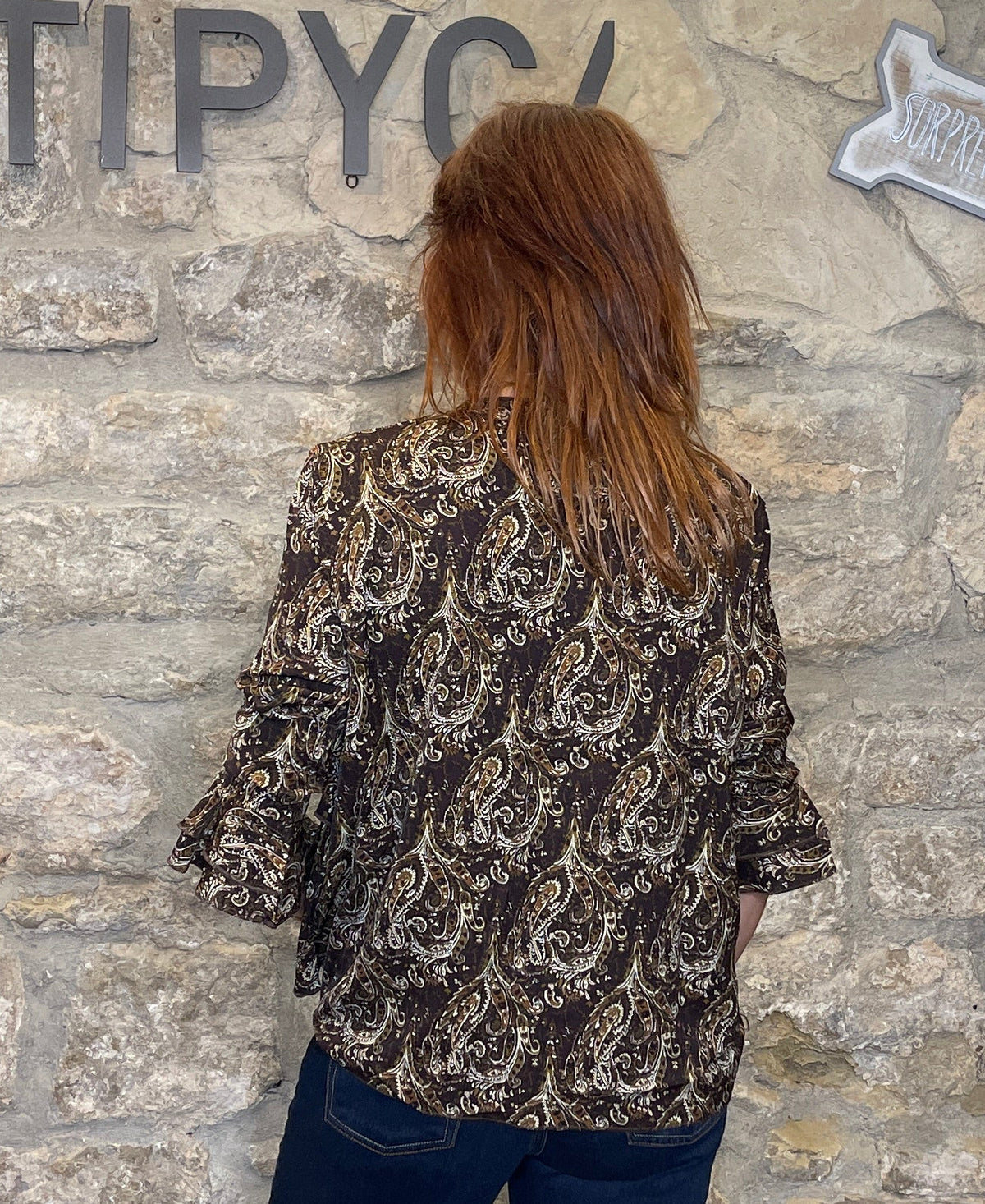 Blusa Volantes ATIPYCA