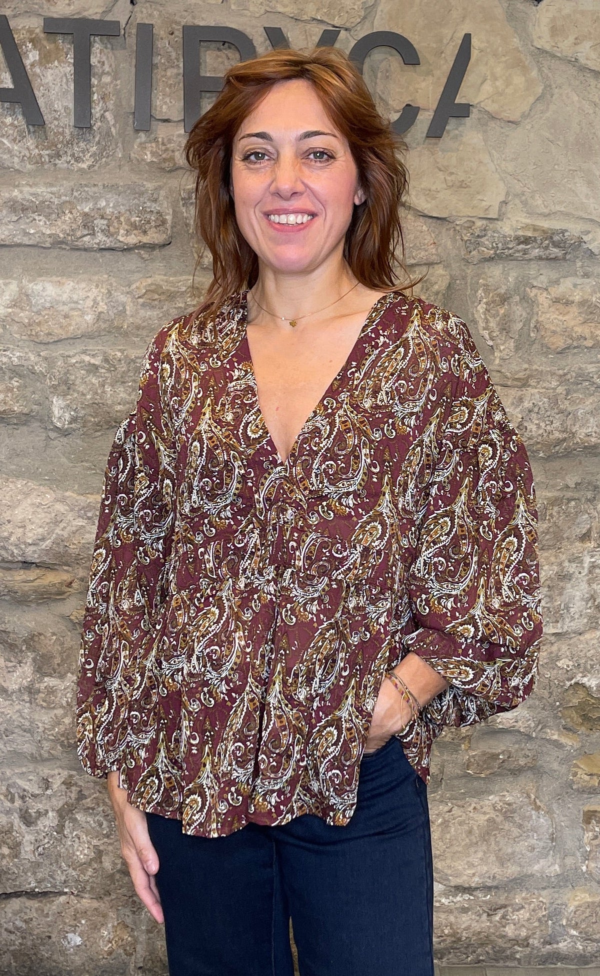 Blusa Volantes ATIPYCA