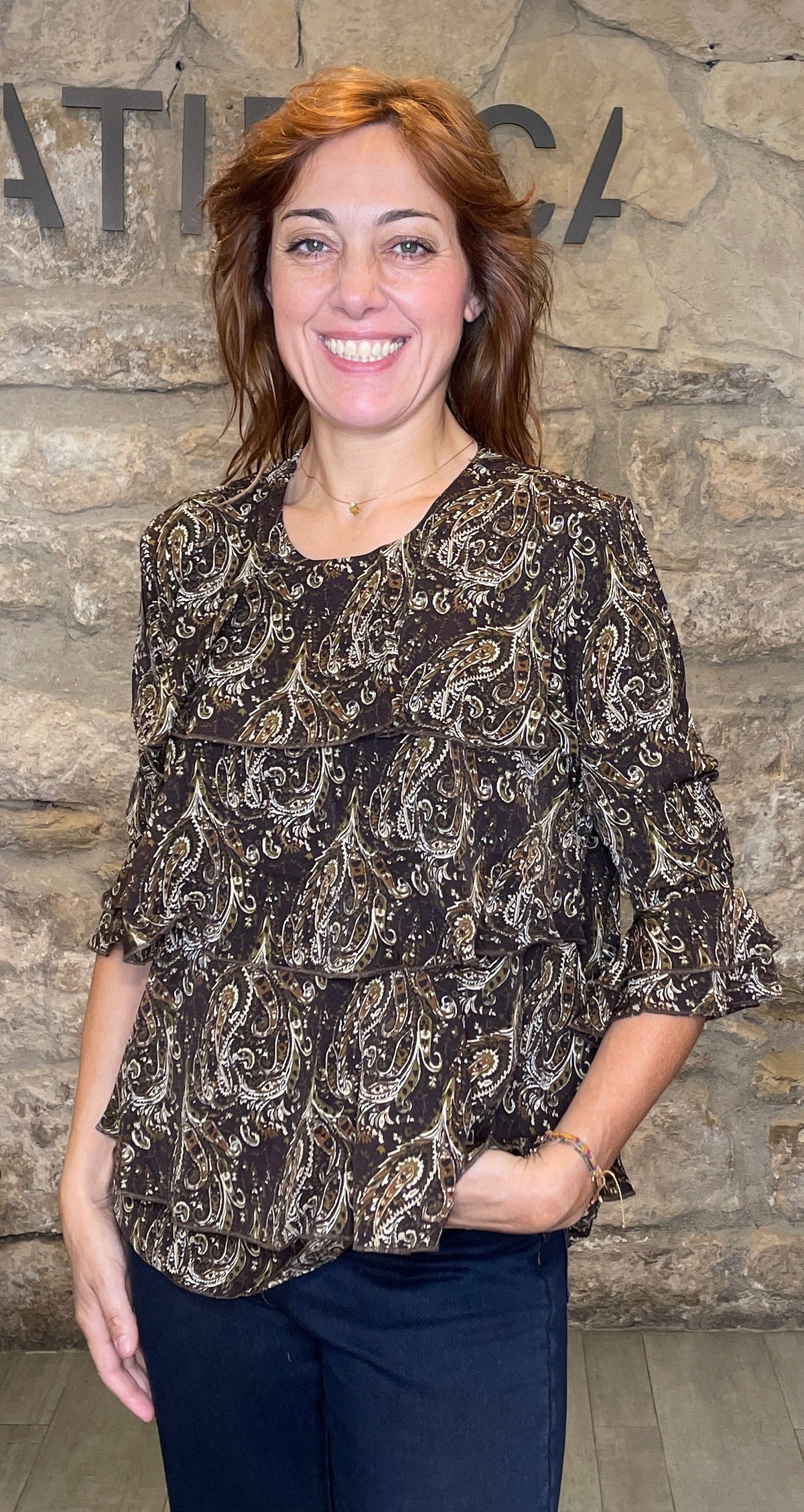 Blusa Volantes ATIPYCA