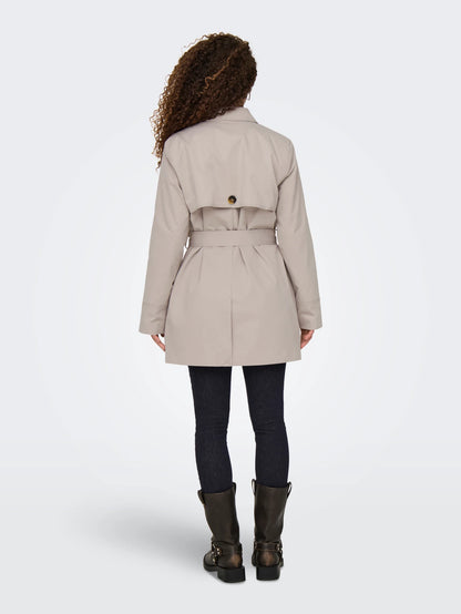 Gabardina beige JDY ISADORA