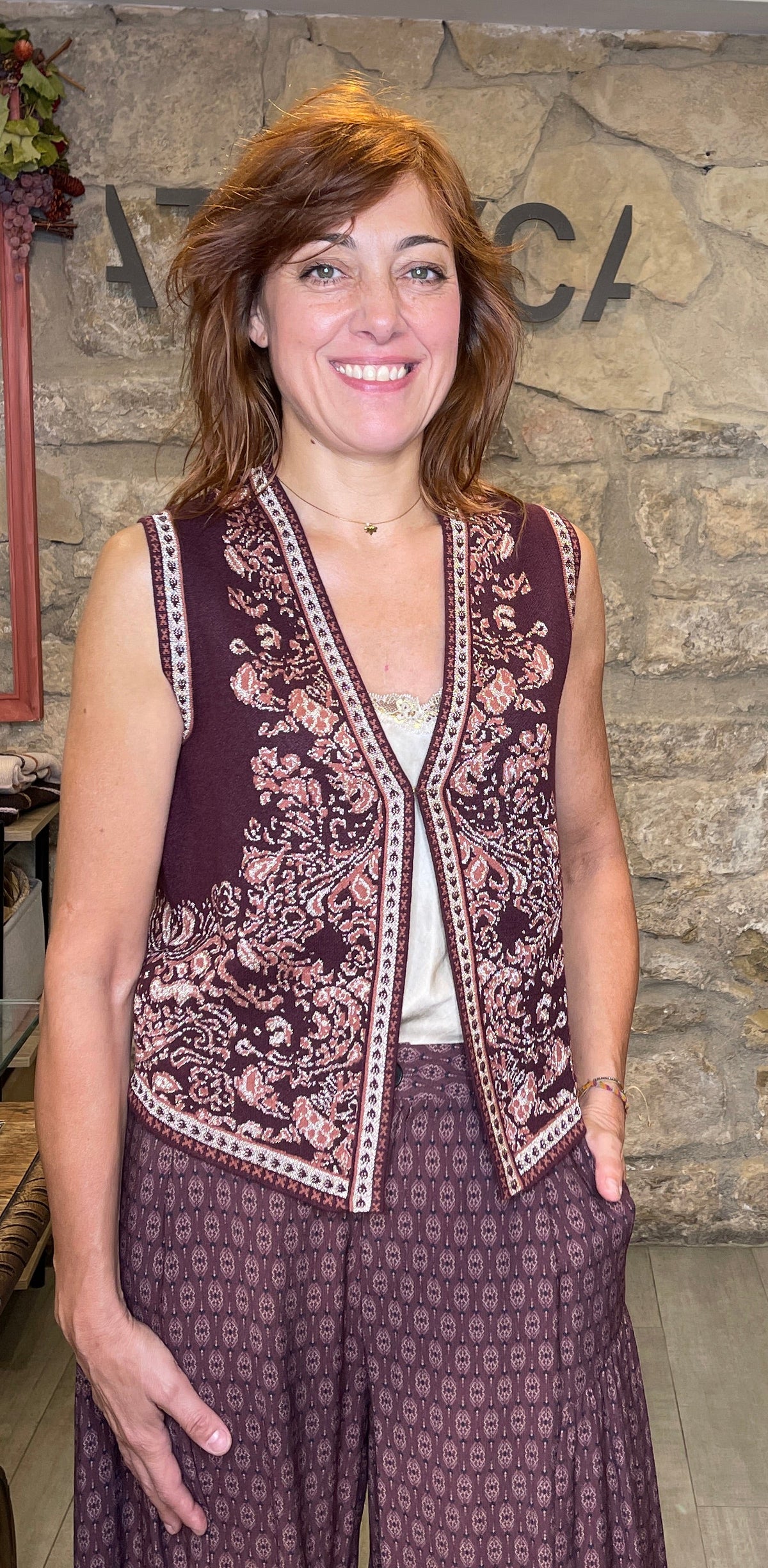 Chaleco Boho MEISIE