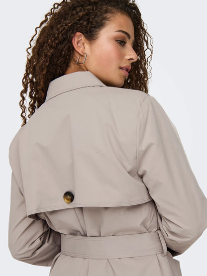 Gabardina beige JDY ISADORA