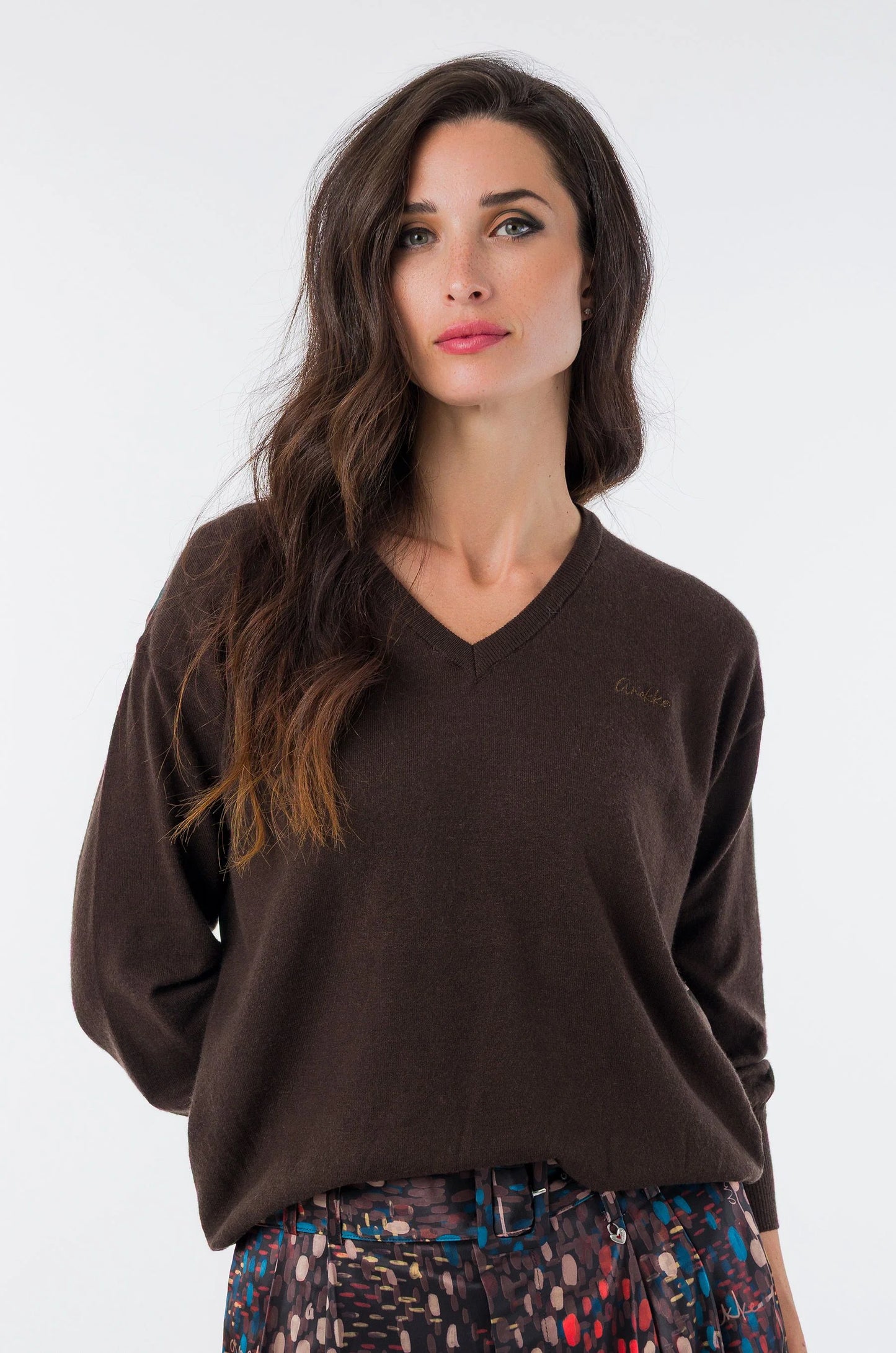 Jersey con espalda a contraste ANEKKE