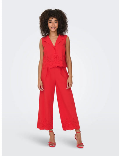 Pantalón Troquelado ROXANNE ONLY